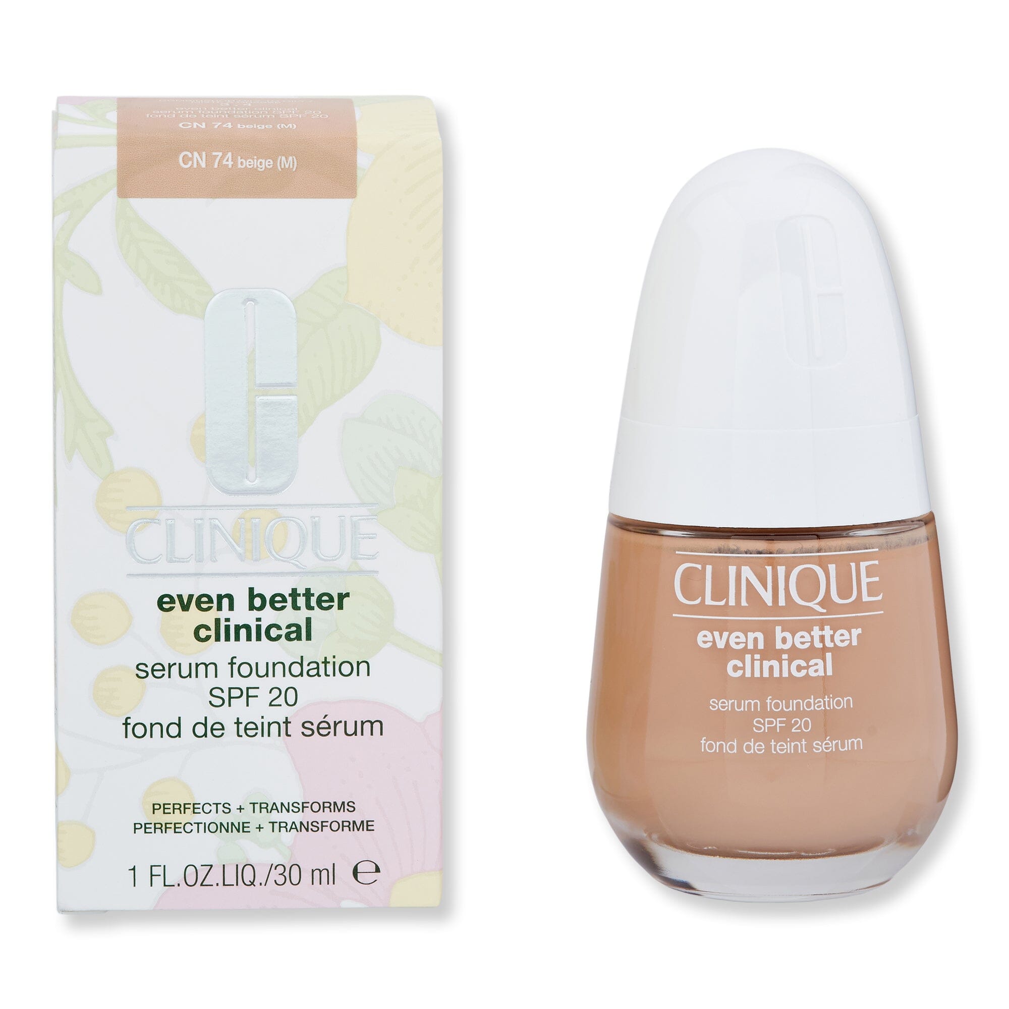 Clinique Clinique Even Better Clinical Serum Foundation Broad Spectrum SPF 25 30 ml CN 74 Beige Tinted Moisturizers & Foundations 