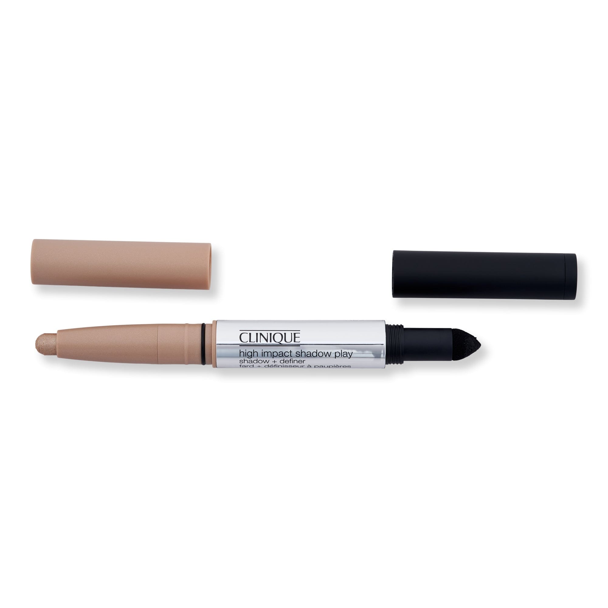 Clinique Clinique High Impact Shadow Play Shadow + Definer Shadows .13 oz / 4 ml Champagne + Caviar 