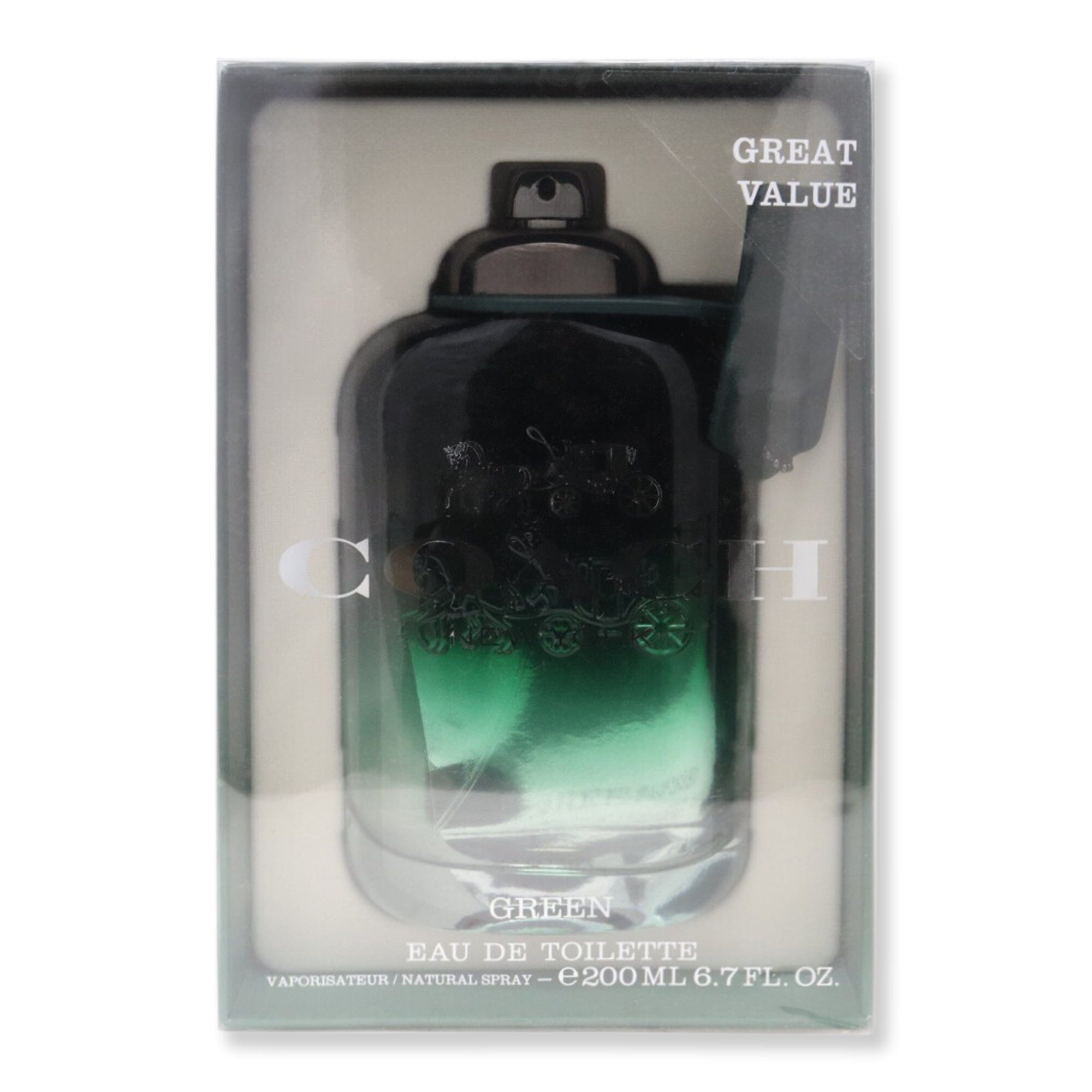 Coach Coach Green Eau De Toilette Spray for Men Perfume 6.7 oz 