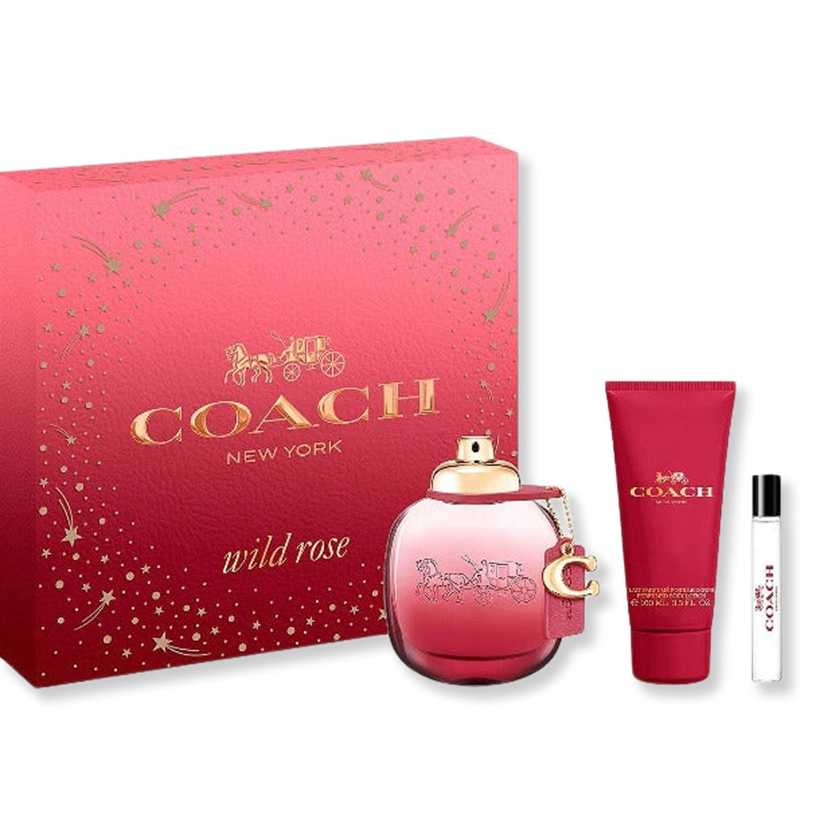 Coach Coach Wild Rose 3 Piece Gift Set Perfume 