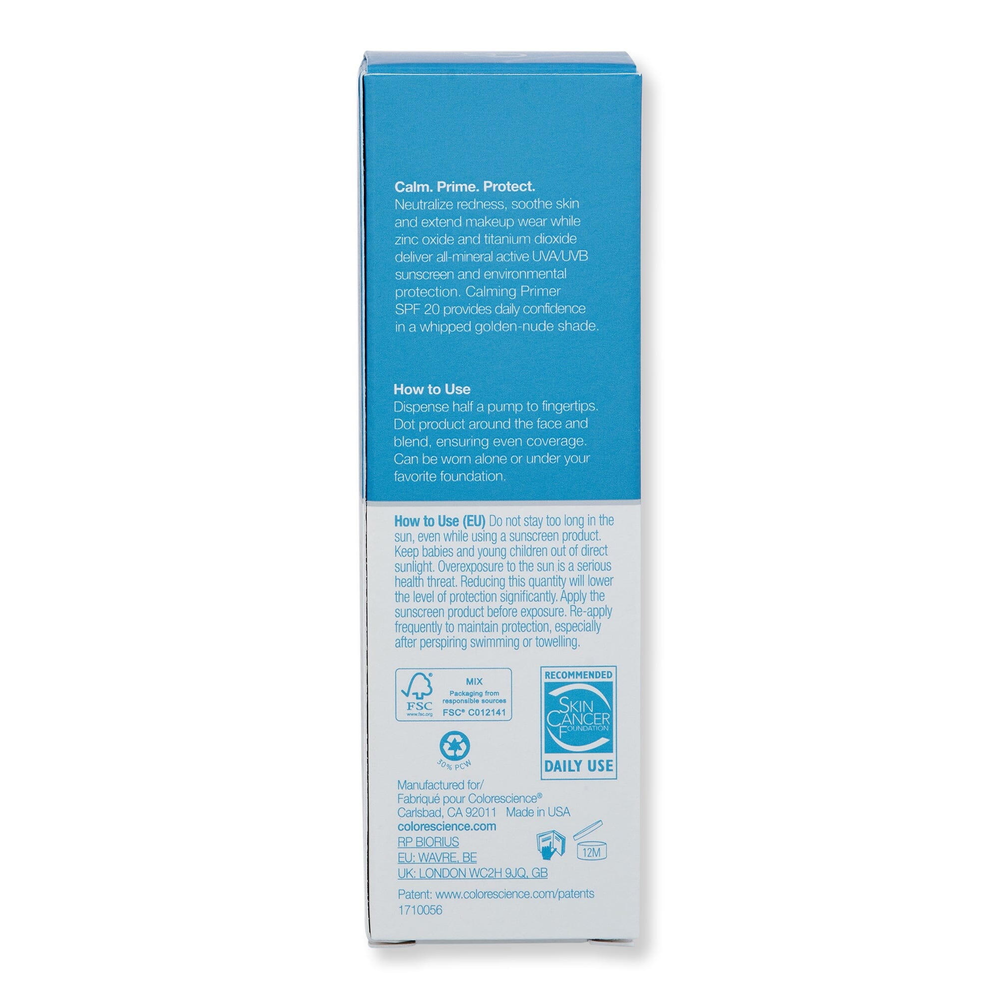 Colorescience Colorescience Calming Primer SPF 20 Face Primers 