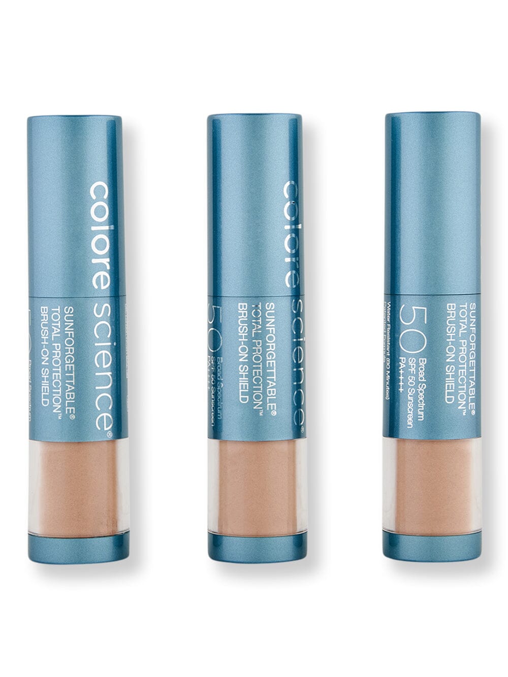 Colorescience Colorescience Sunforgettable Total Protection Brush-On Shield SPF 50 Multipack Body Sunscreens Deep 