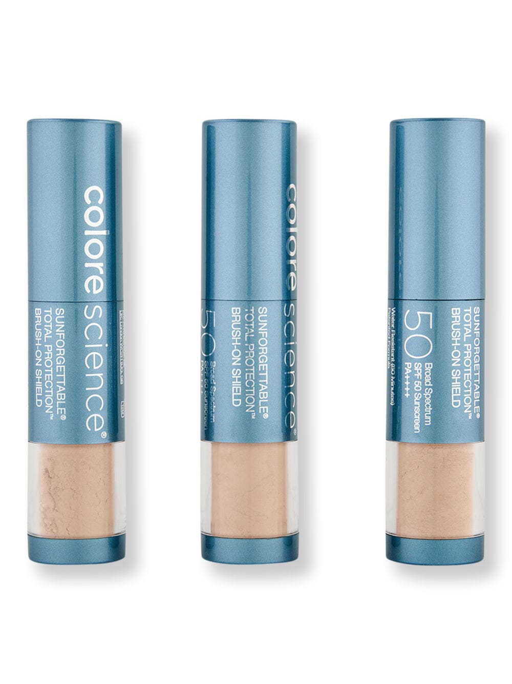 Colorescience Colorescience Sunforgettable Total Protection Brush-On Shield SPF 50 Multipack Body Sunscreens Tan 