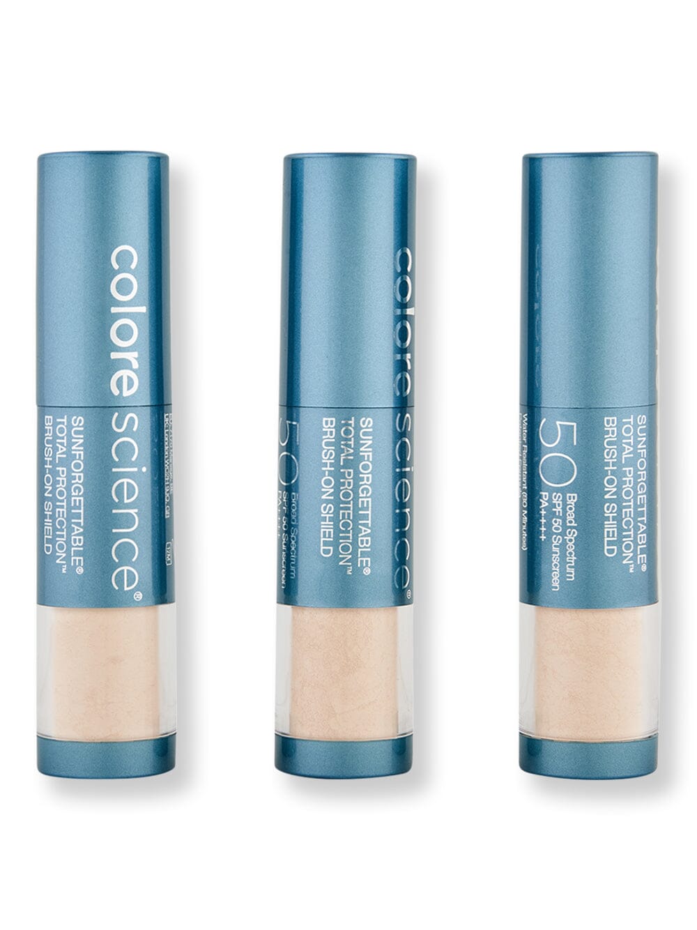 Colorescience Colorescience Sunforgettable Total Protection Brush-On Shield SPF 50 Multipack Fair Body Sunscreens 