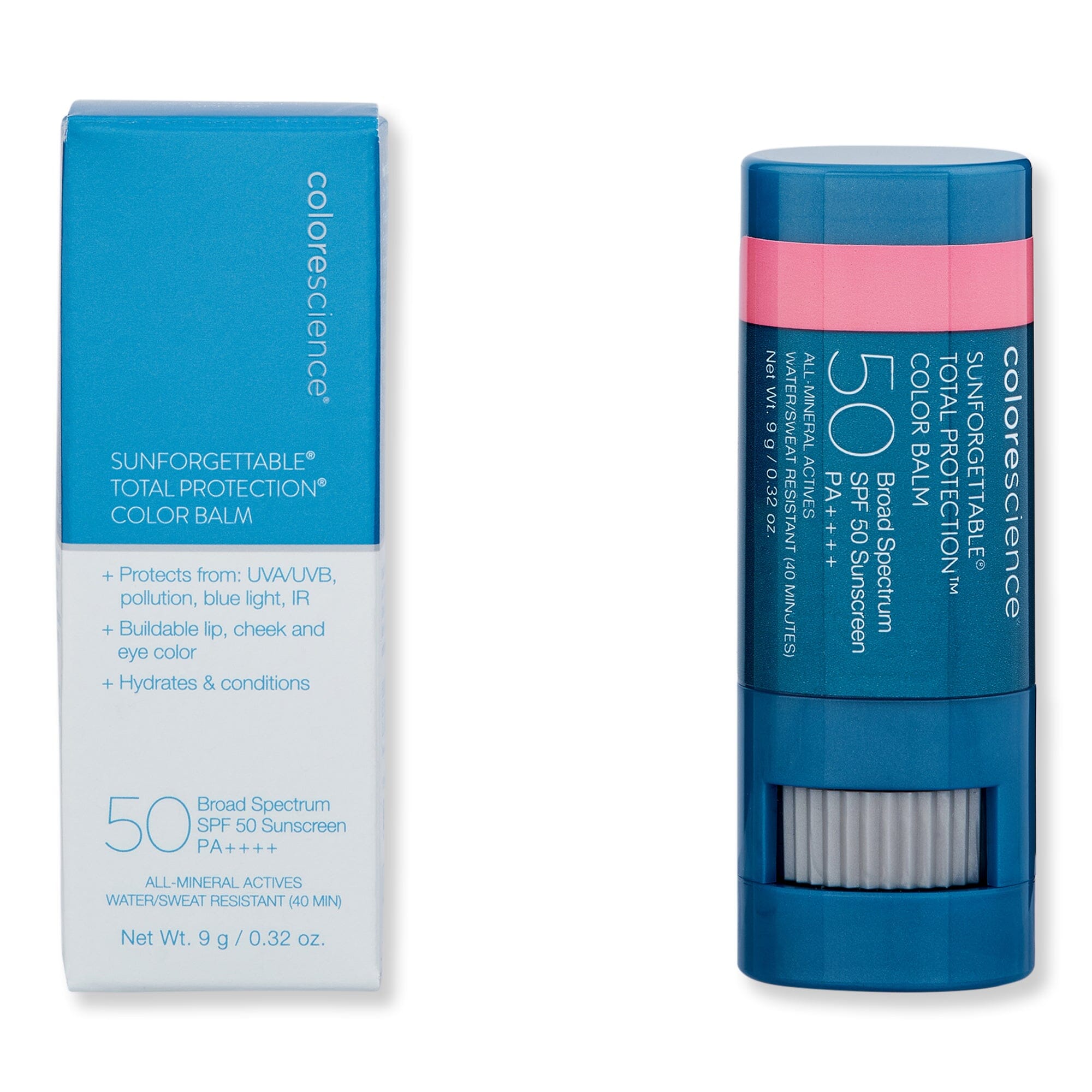 Colorescience Colorescience Sunforgettable Total Protection Color Balm SPF 50 0.32 oz Pink Sky Face Sunscreens 