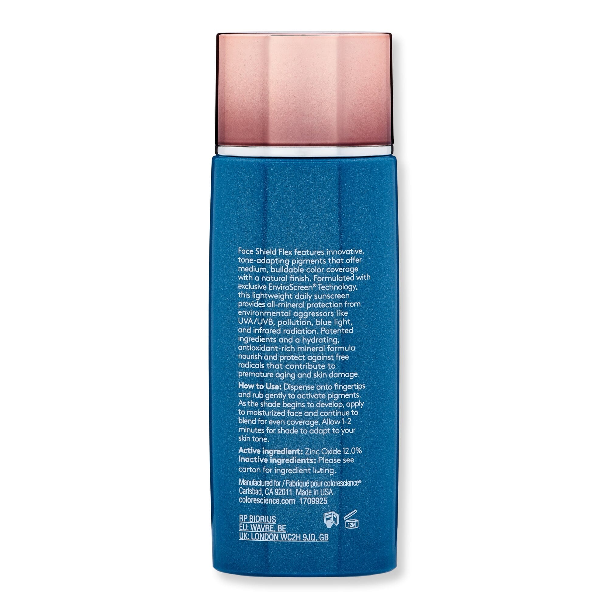 Colorescience Colorescience Sunforgettable Total Protection Face Shield Flex SPF 50 1.8 fl oz Rich Deep Face Sunscreens 