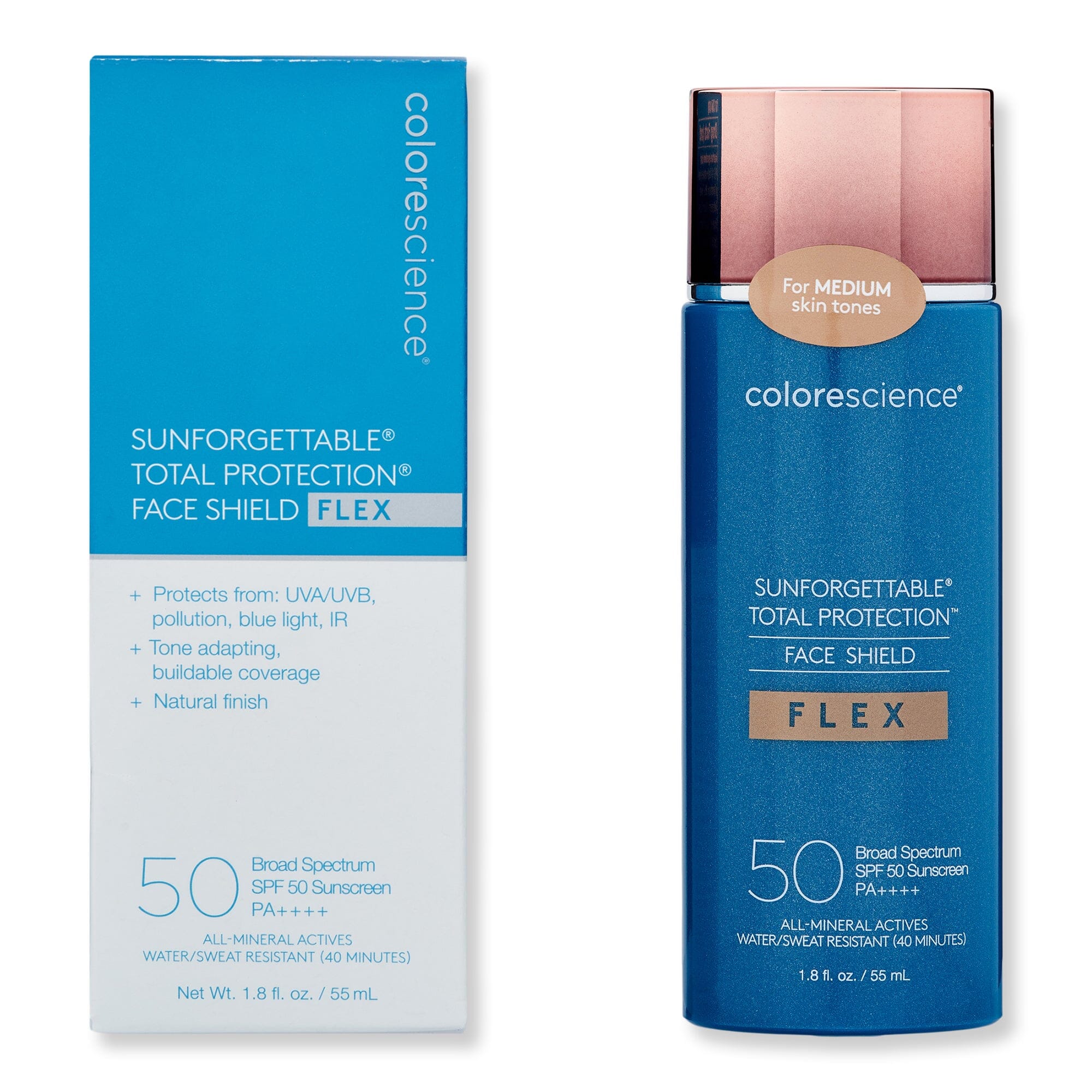 Colorescience Colorescience Sunforgettable Total Protection Face Shield Flex SPF 50 Face Sunscreens 
