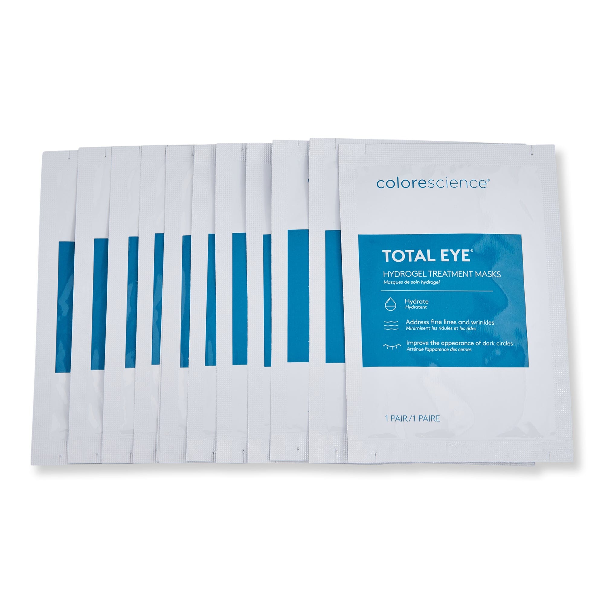 Colorescience Colorescience Total Eye Hydrogel Treatment Masks 12 Ct Eye Treatments 