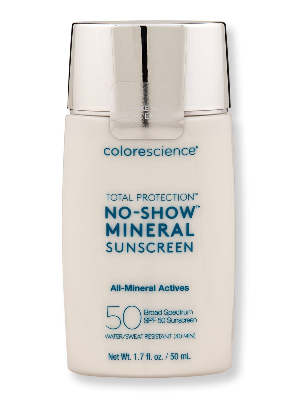 Colorescience Colorescience Total Protection No Show SPF 50 Mineral Sunscreen Body Sunscreens 1.7 oz / 50 ml 