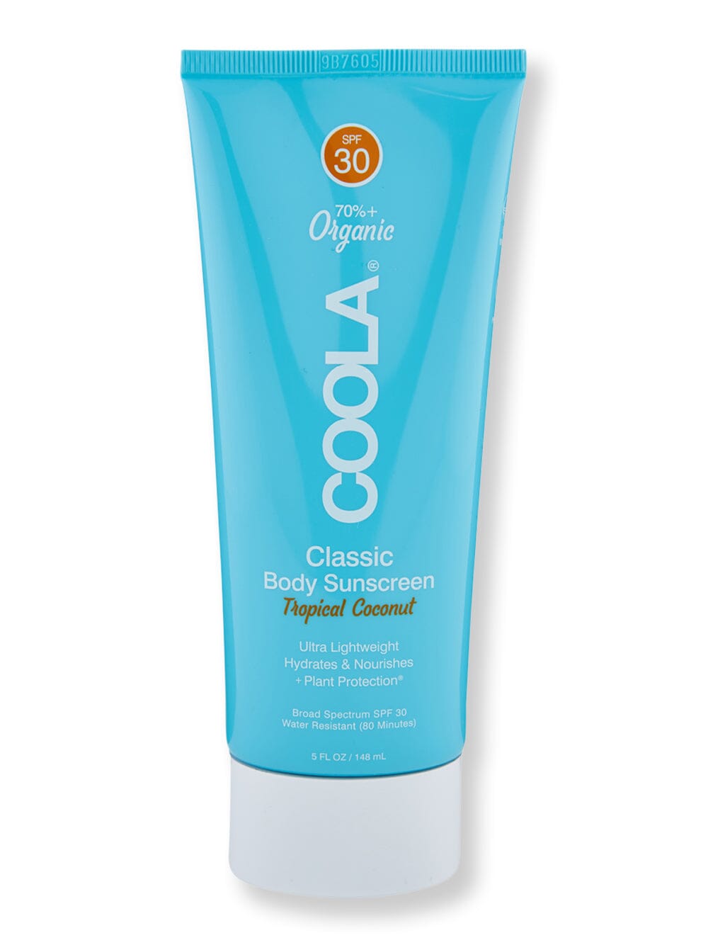 Coola Coola Classic Body Organic Sunscreen Lotion SPF 30 Tropical Coconut 5 oz Body Sunscreens 