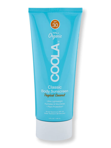 Coola Coola Classic Body Organic Sunscreen Lotion SPF 30 Tropical Coconut Body Sunscreens 5 oz 