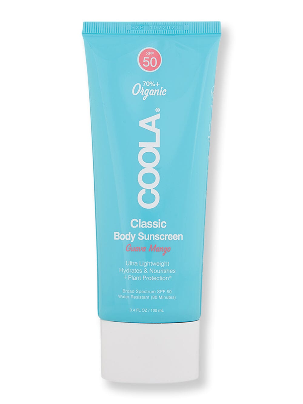 Coola Coola Classic Body Organic Sunscreen Lotion SPF 50 Guava Mango Body Sunscreens 5 oz 