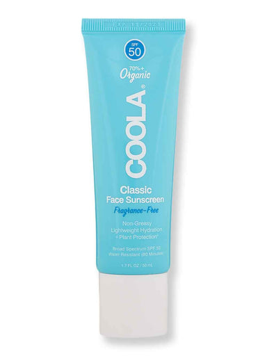 Coola Coola Classic Face Organic Sunscreen SPF 50 Fragrance Free 1.7 oz Face Sunscreens 