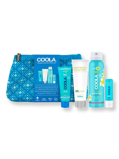 Coola Coola Classic Organic Suncare Travel Set 4-Piece Kit Body Sunscreens 