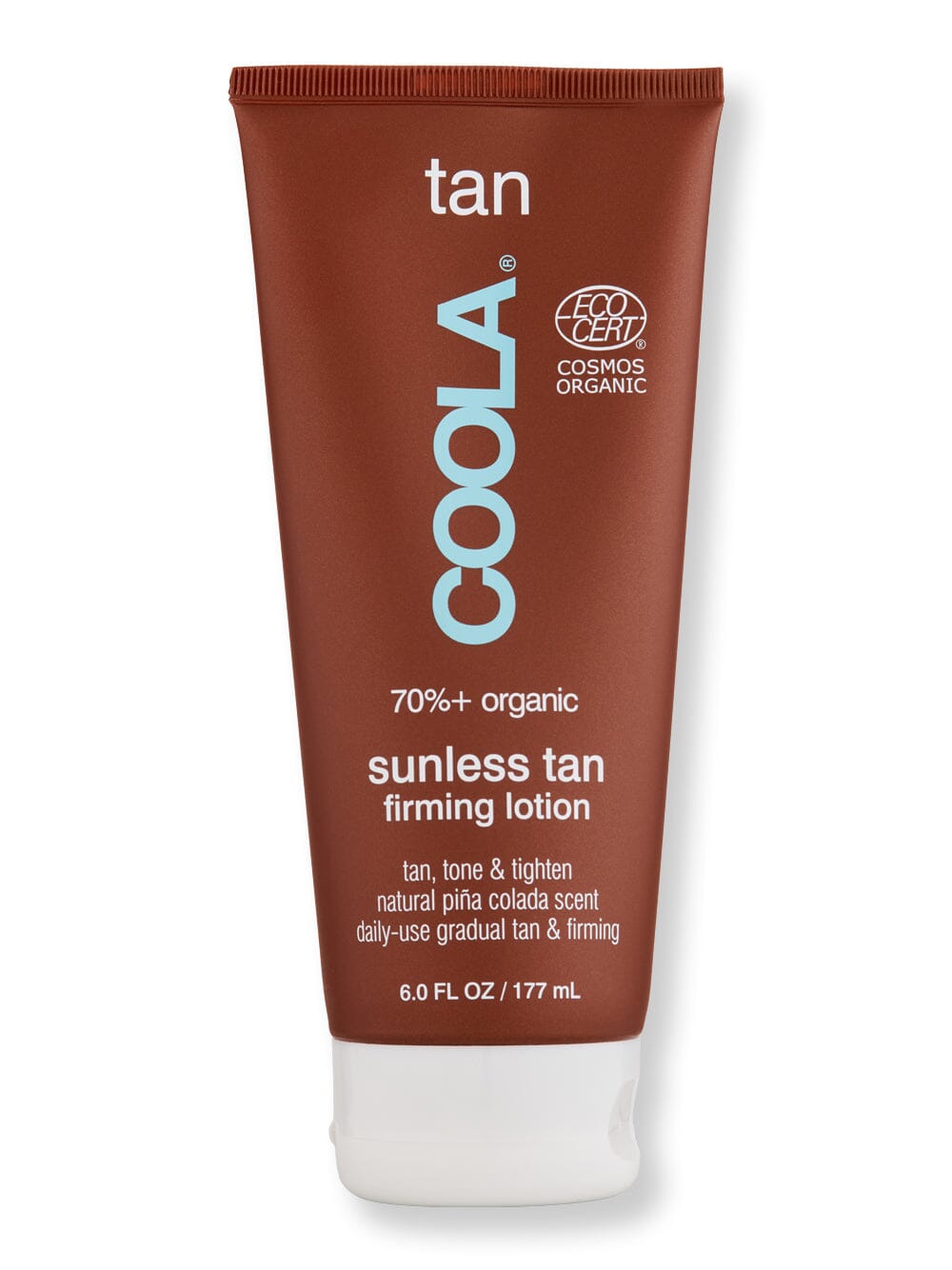 Coola Coola Organic Gradual Sunless Tan Firming Lotion Self-Tanning & Bronzing 6 oz 