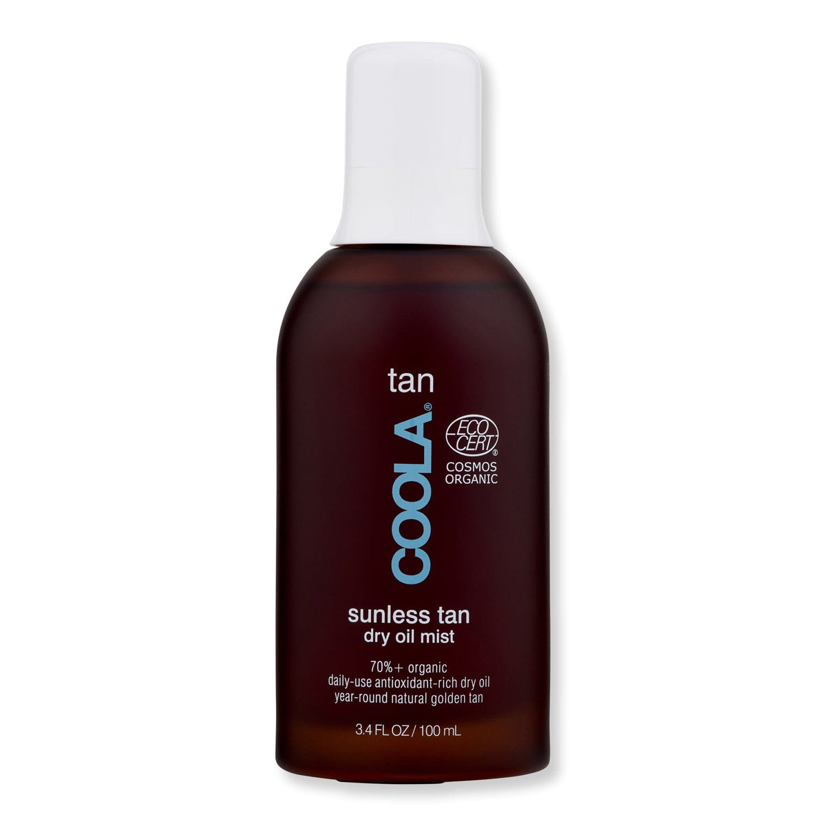 Coola Coola Organic Sunless Tan Dry Oil Mist Self-Tanning & Bronzing 3.4 oz 