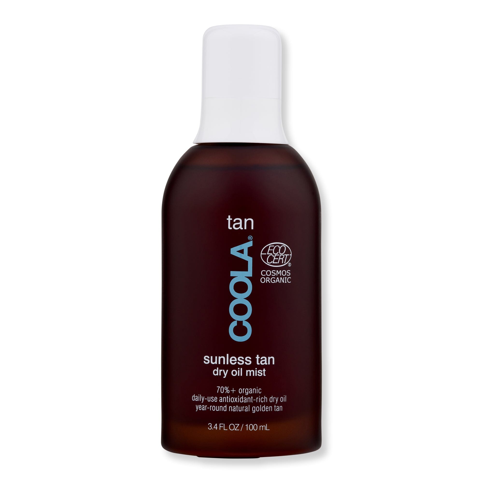 Coola Coola Organic Sunless Tan Dry Oil Mist Self-Tanning & Bronzing 3.4 oz 