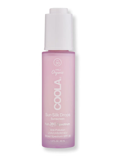 Coola Coola Sun Silk Drops Sunscreen SPF 30 Body Sunscreens 1 oz 