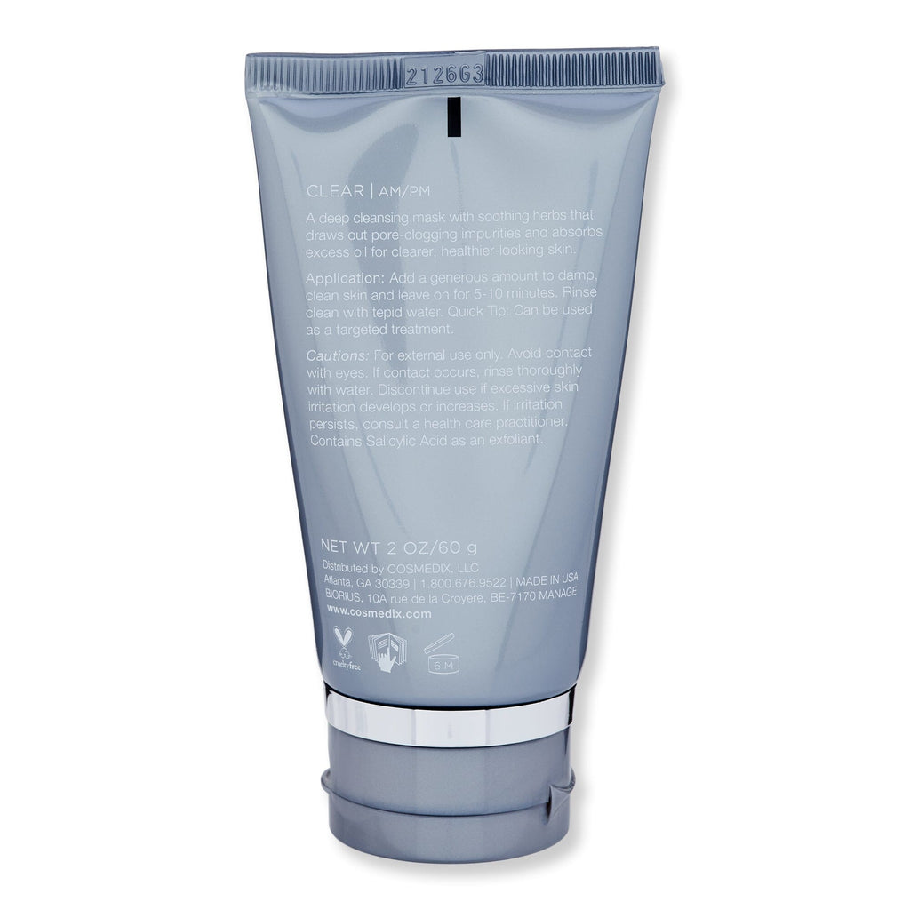 Cosmedix Cosmedix Clear Deep Cleansing Mask Face Masks 