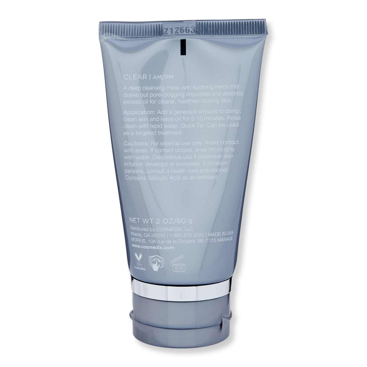 Cosmedix Cosmedix Clear Deep Cleansing Mask Face Masks 