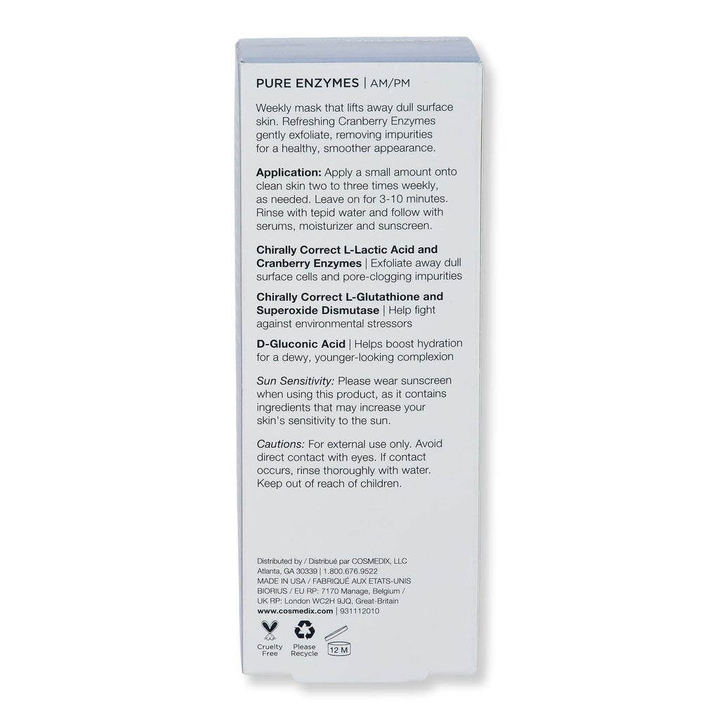 Cosmedix Cosmedix Pure Enzymes Face Masks 