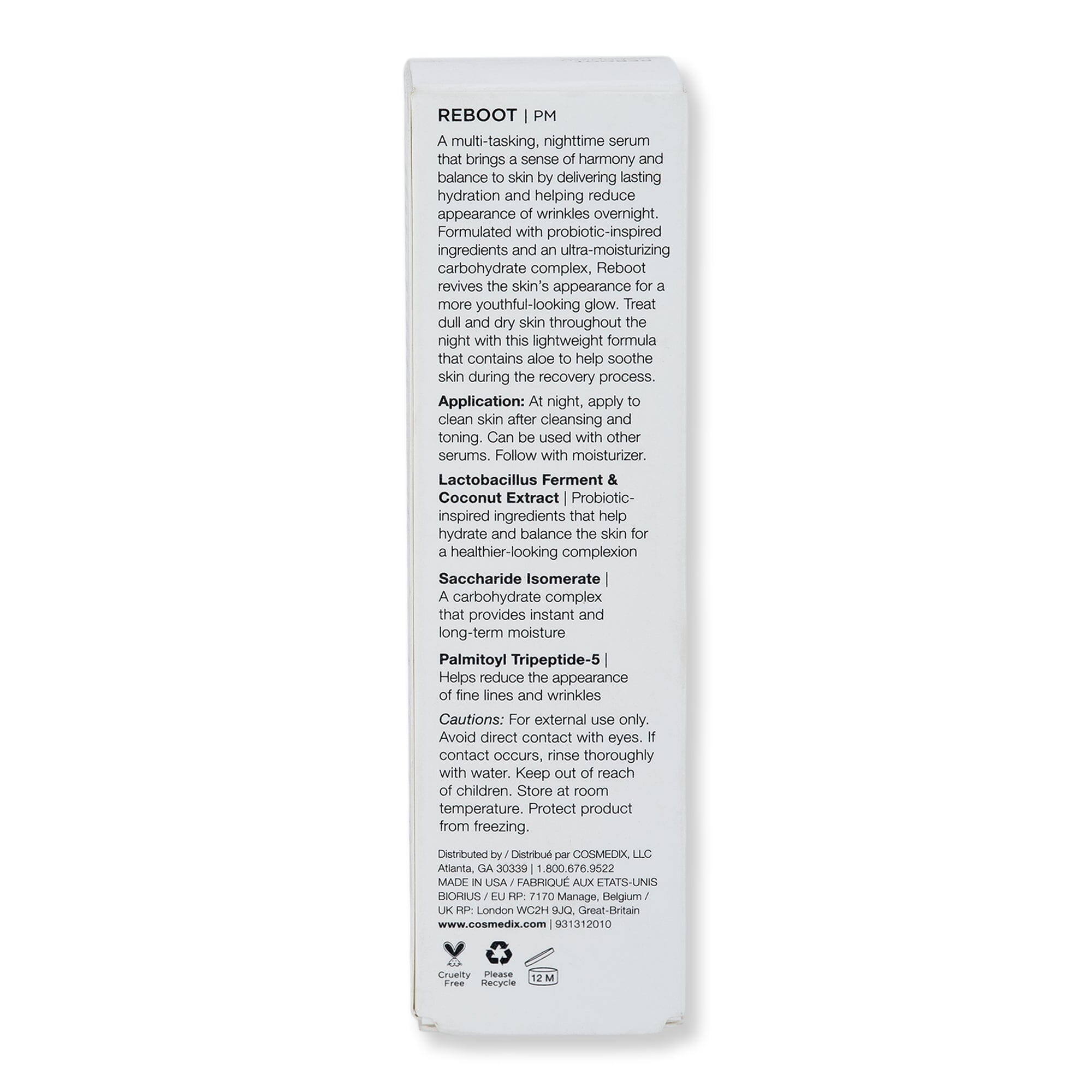Cosmedix Cosmedix Reboot Serums 