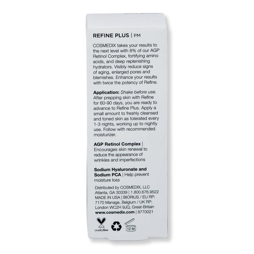 Cosmedix Cosmedix Refine Plus Exfoliators & Peels 