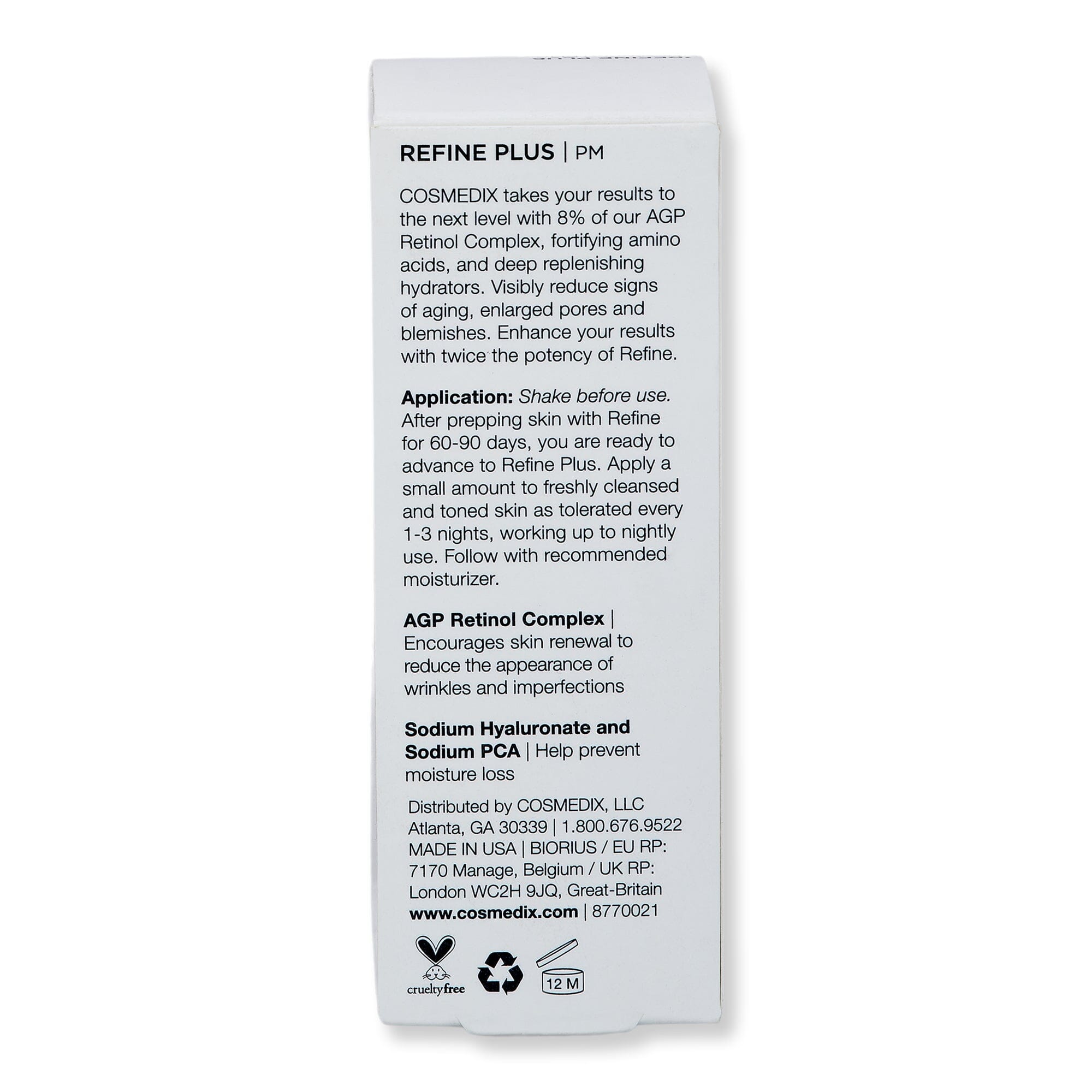 Cosmedix Cosmedix Refine Plus Exfoliators & Peels 