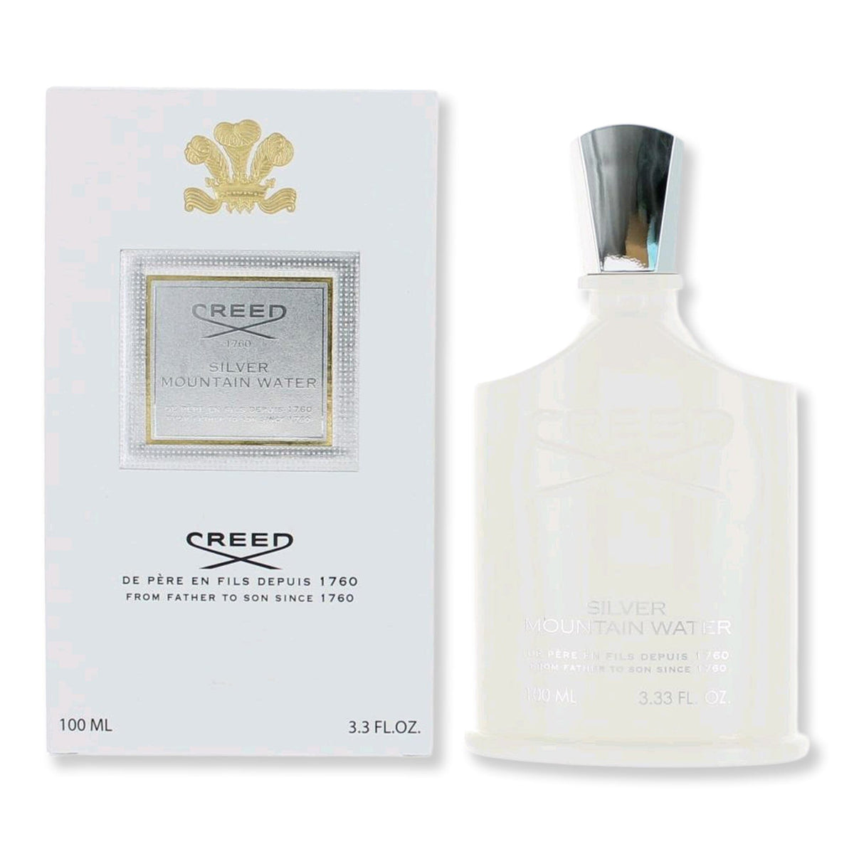 Creed Creed Silver Mountain Water Eau De Parfum Spray Perfume 3.3 oz 