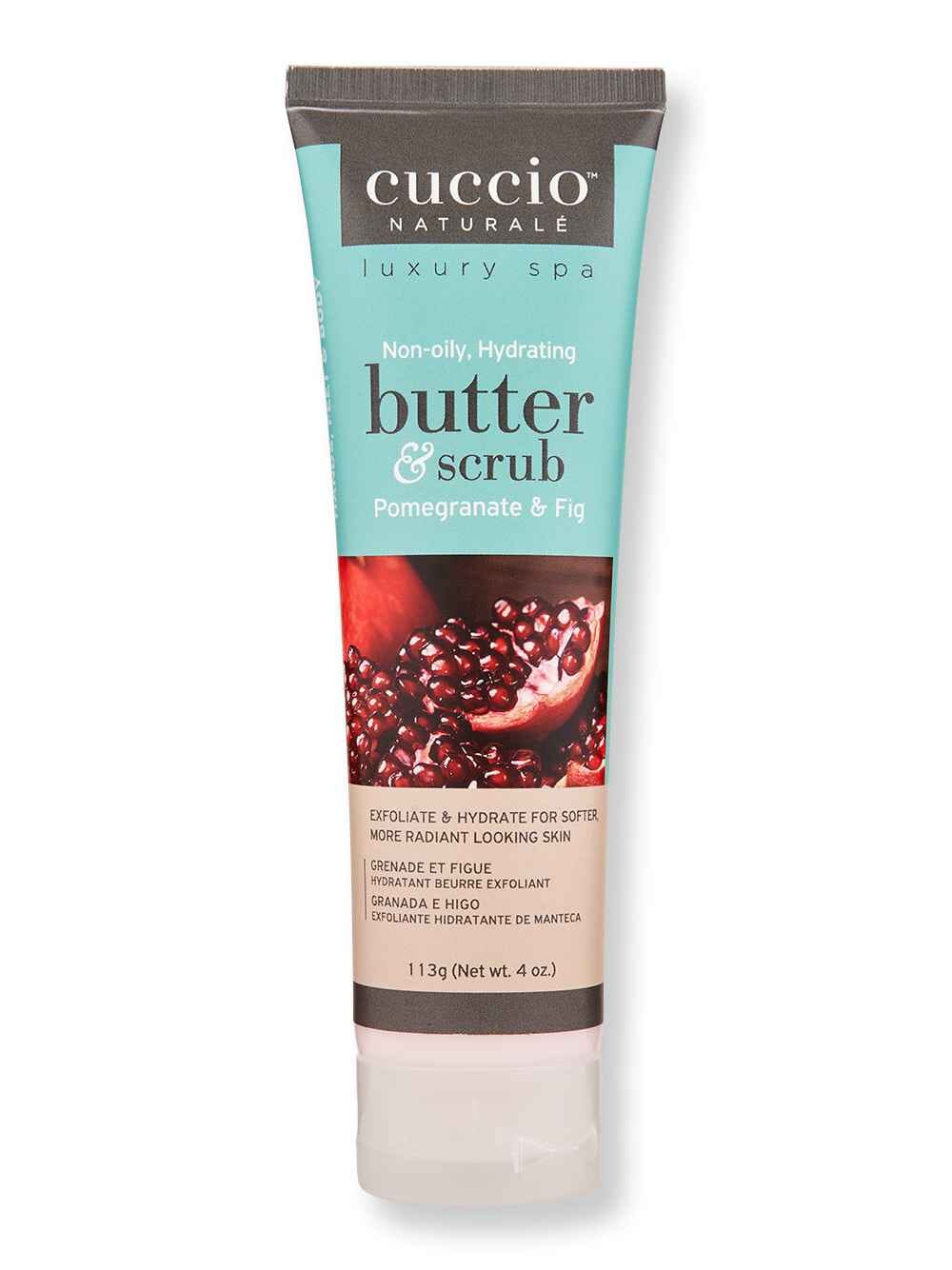 Cuccio Cuccio Butter & Scrub Pomegranate & Fig 4 oz Body Scrubs & Exfoliants 