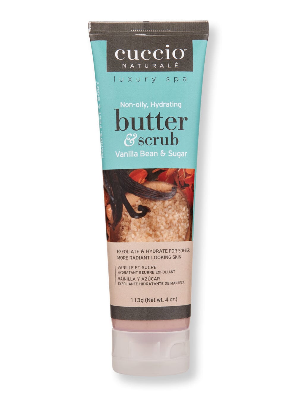 Cuccio Cuccio Butter & Scrub Vanilla Bean & Sugar Body Scrubs & Exfoliants 4 oz 