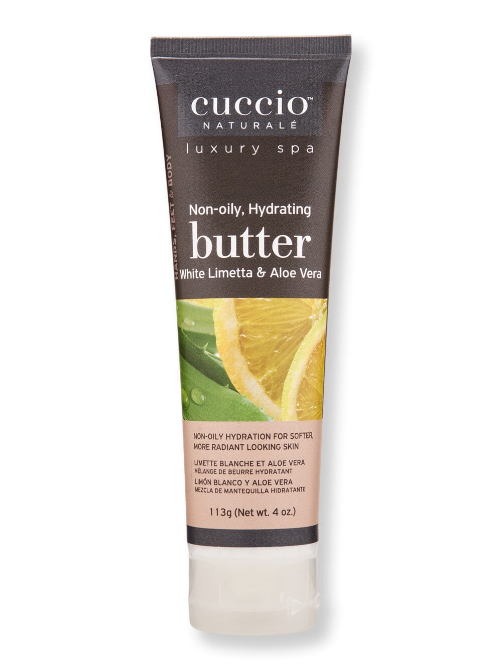 Cuccio Cuccio White Limetta & Aloe Vera Butter Body Lotions & Oils 4 oz 
