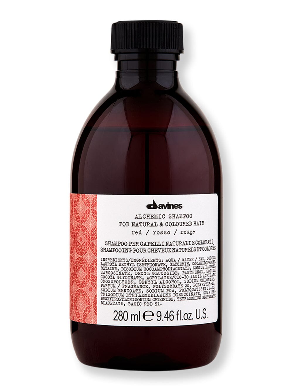 Davines Davines Alchemic Shampoo Red Shampoos 280 ml 