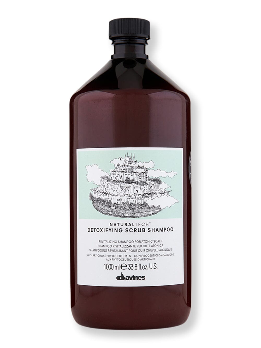 Davines Davines Detoxifying Scrub Shampoo Shampoos 1000 ml 