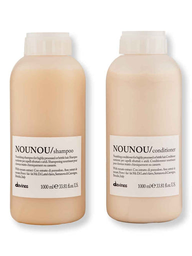 Davines Davines Nounou Shampoo & Conditioner 1L Hair Care Value Sets 