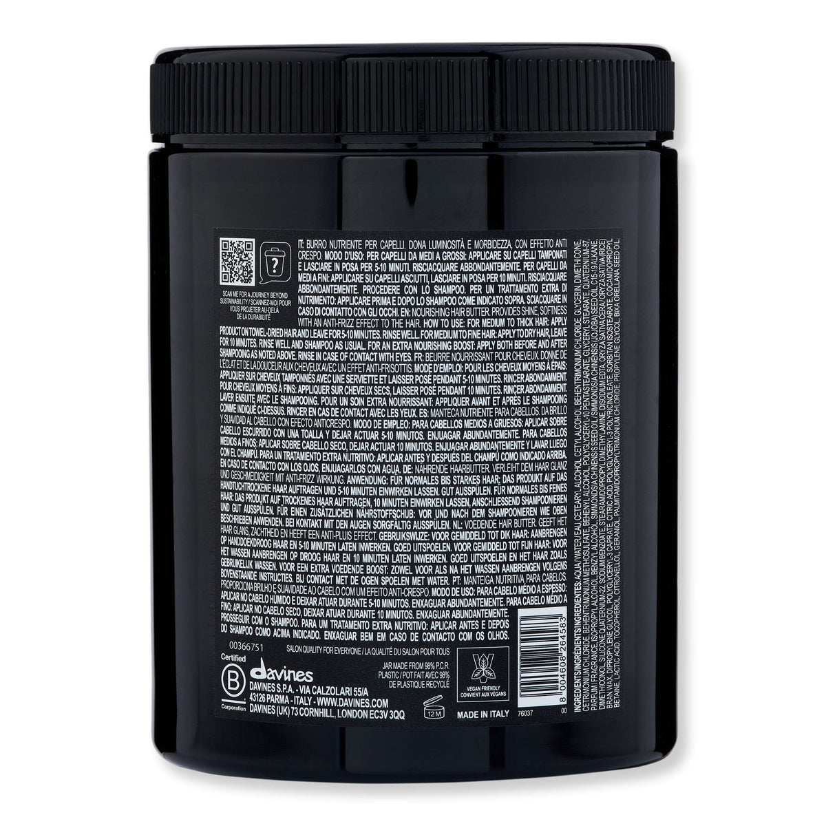 Davines Davines OI Hair Butter Styling Treatments 