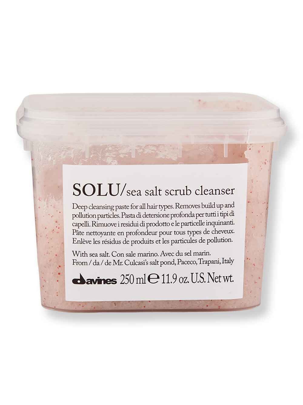Davines Davines Solu Sea Salt Scrub Cleanser 250 ml Hair & Scalp Repair 