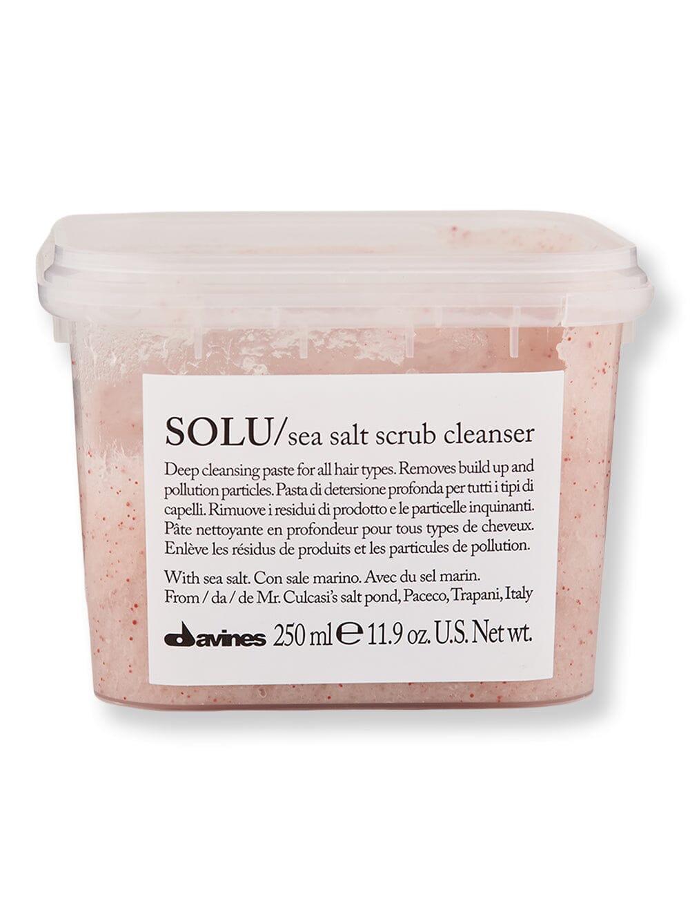 Davines Davines Solu Sea Salt Scrub Cleanser Shampoos 250 ml 