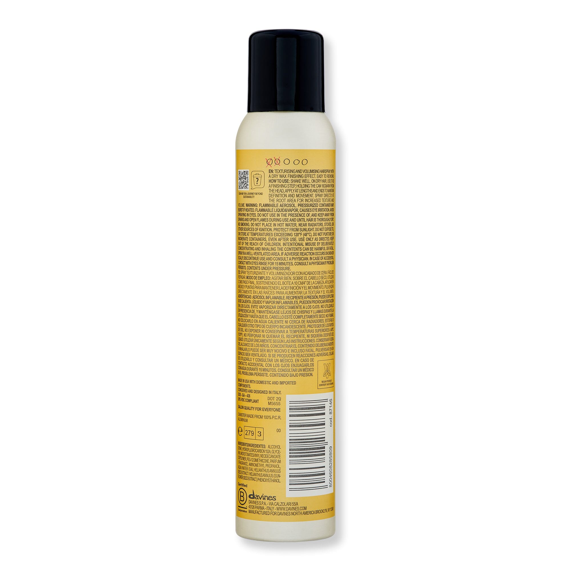 Davines Davines This Is A Dry Wax Finishing Spray Hair Sprays 