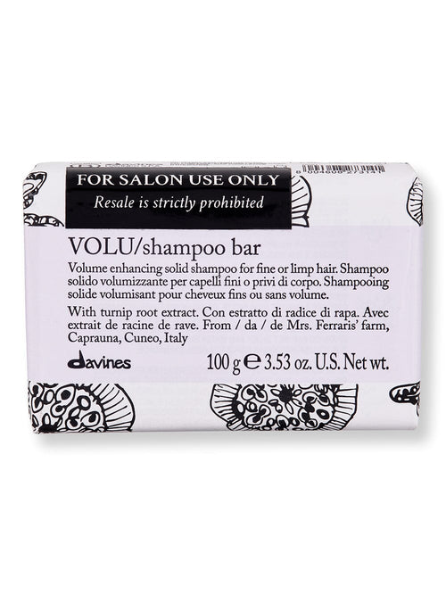 Davines Davines Volu Shampoo Bar Shampoos 100 gr 