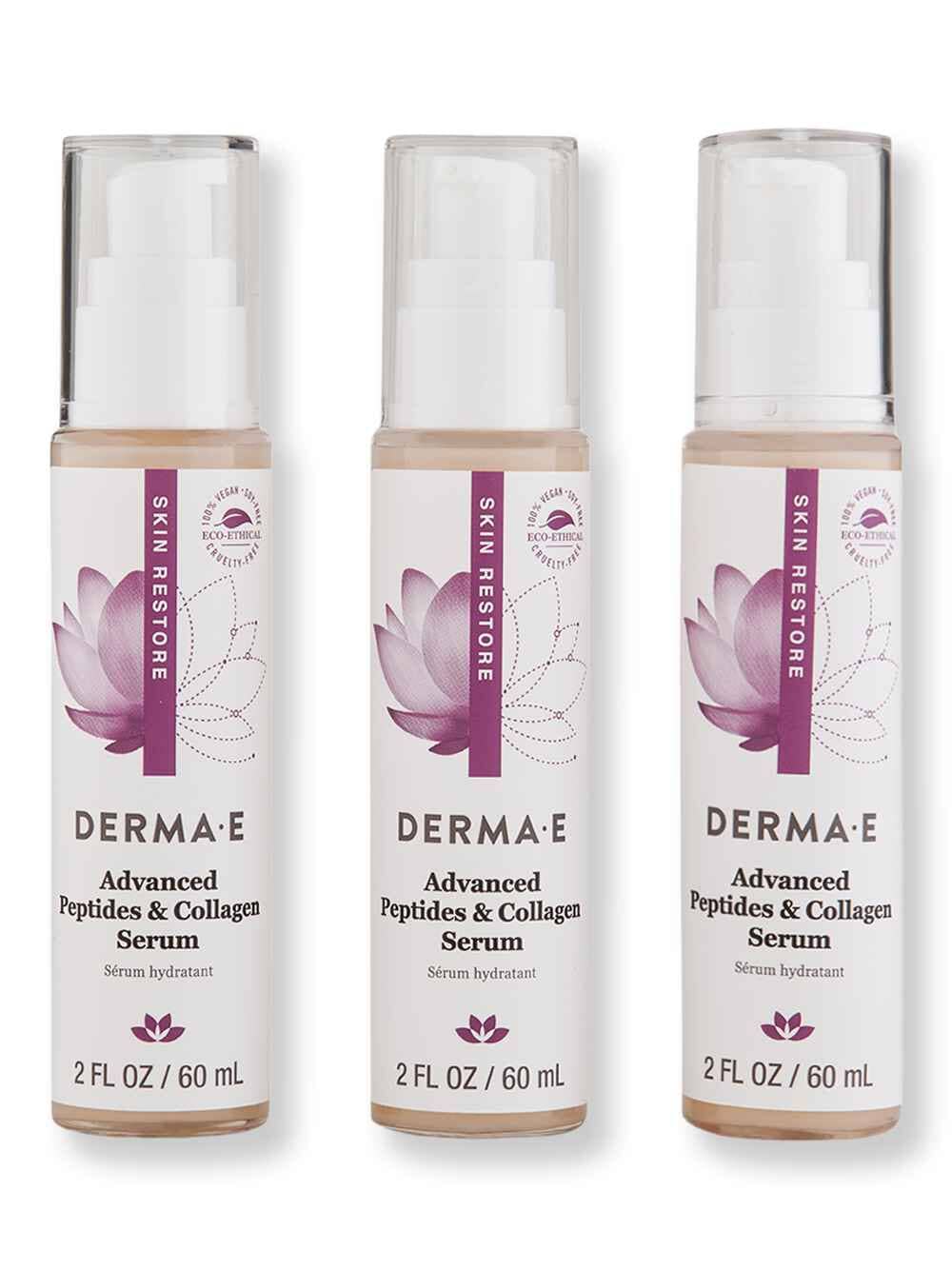 Derma E Derma E Advanced Peptides and Collagen Serum 3 Ct 2 oz Serums 