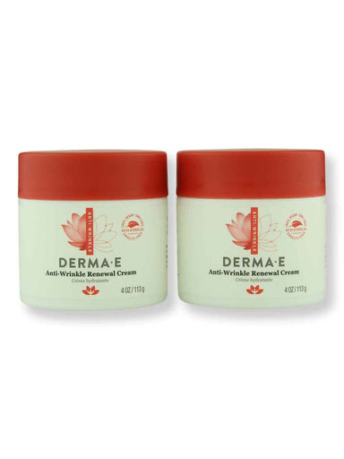 Derma E Derma E Anti-Wrinkle Renewal Cream 2 Ct 4 oz Skin Care Treatments 