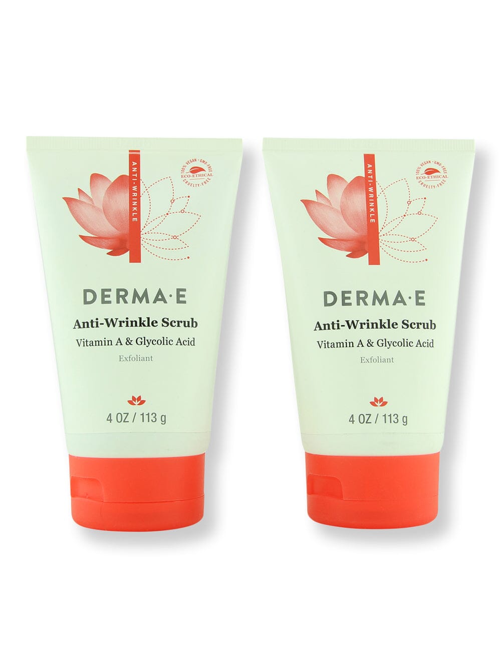 Derma E Derma E Anti-Wrinkle Scrub 2 Ct 4 oz Exfoliators & Peels 