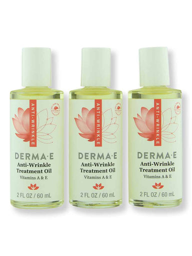 Derma E Derma E Anti-Wrinkle Treatment Oil 3 Ct 2 fl oz 60 ml Skin Care Treatments 