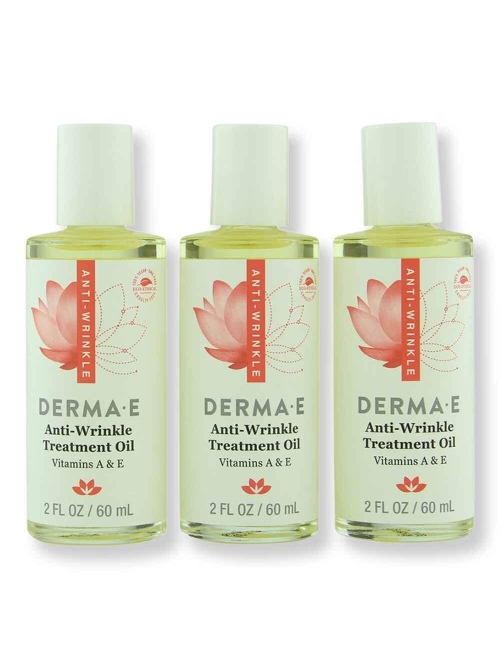 Derma E Derma E Anti-Wrinkle Treatment Oil 3 Ct 2 fl oz60 ml Skin Care Treatments 
