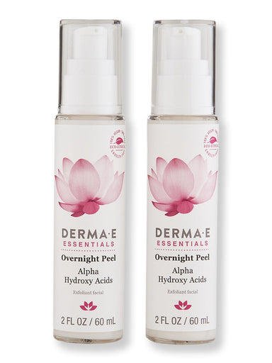 Derma E Derma E Overnight Peel 2 Ct 2 oz Exfoliators & Peels 