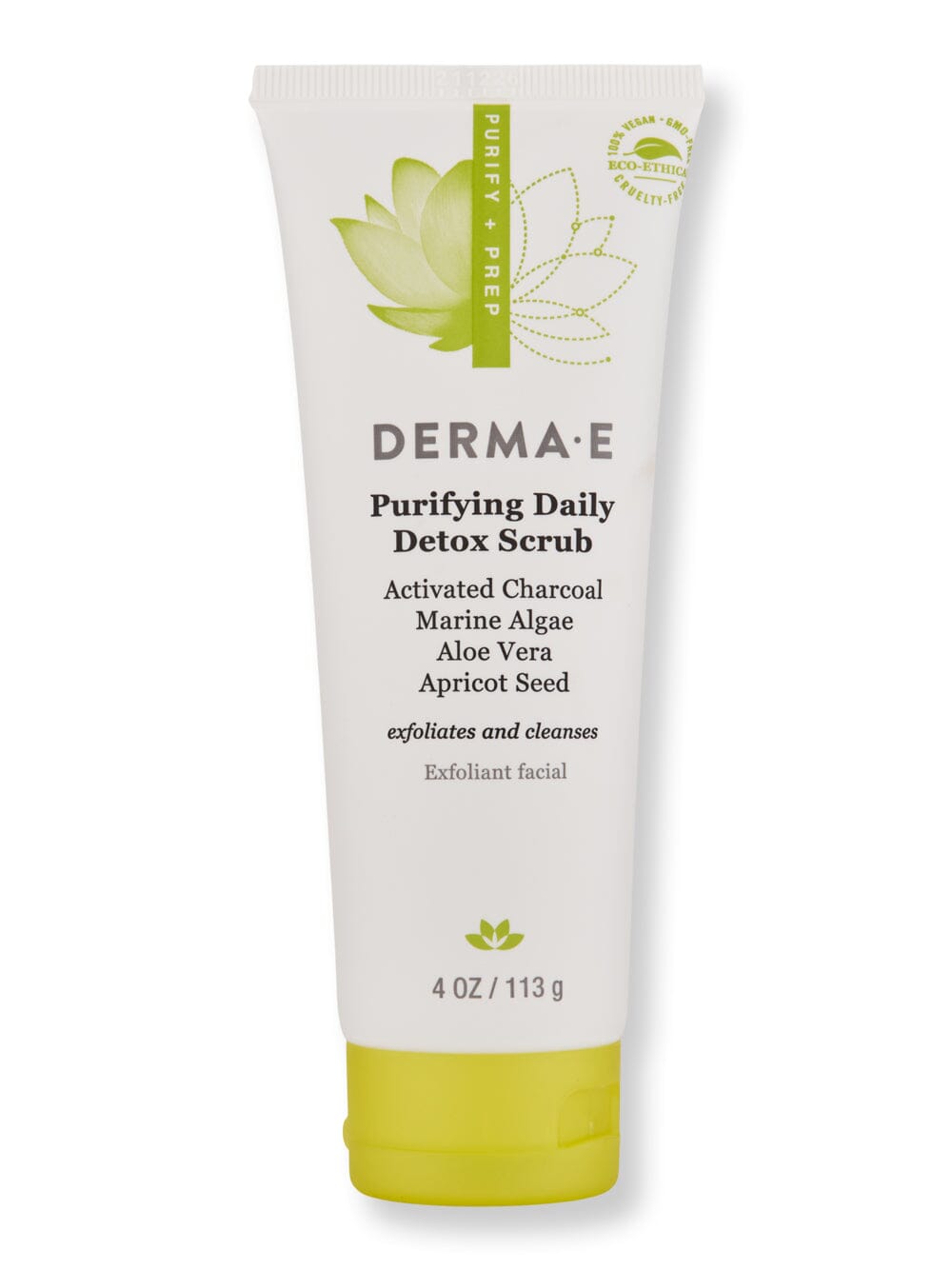 Derma E Derma E Purifying Daily Detox Scrub 4 oz 113 g Exfoliators & Peels 