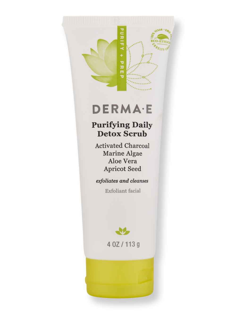 Derma E Derma E Purifying Daily Detox Scrub 4 oz113 g Exfoliators & Peels 
