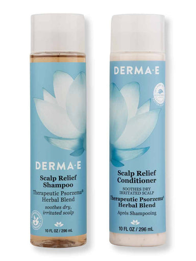 Derma E Derma E Scalp Relief Shampoo & Conditioner 8 oz Hair Care Value Sets 