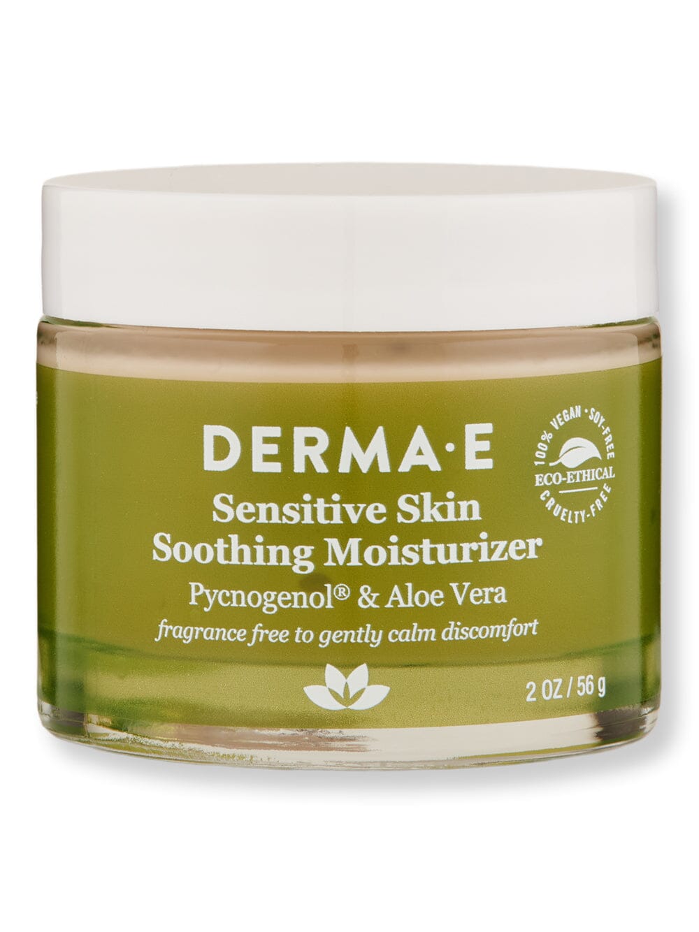 Derma E Derma E Sensitive Skin Moisturizing Cream Face Moisturizers 2 oz / 56 g 